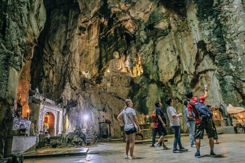 Marble Mountains - Am Phu Cave - Monkey Mountain Sunset Tour