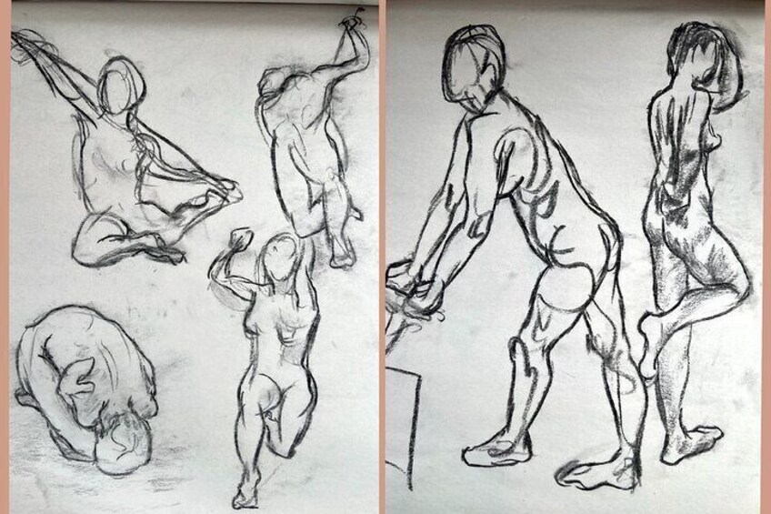 Figure Drawing with a classically trained artist 