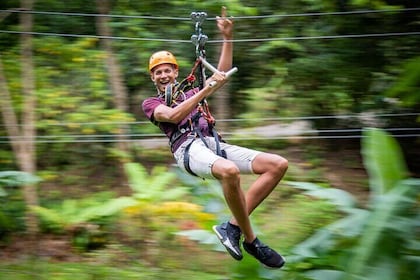 St Lucia Rainforest Canopy Zip Line Adventure