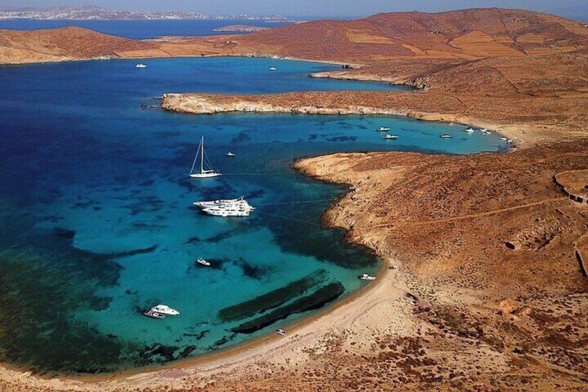 Full-Day Delos and Rhenia Island Cruise from Mykonos