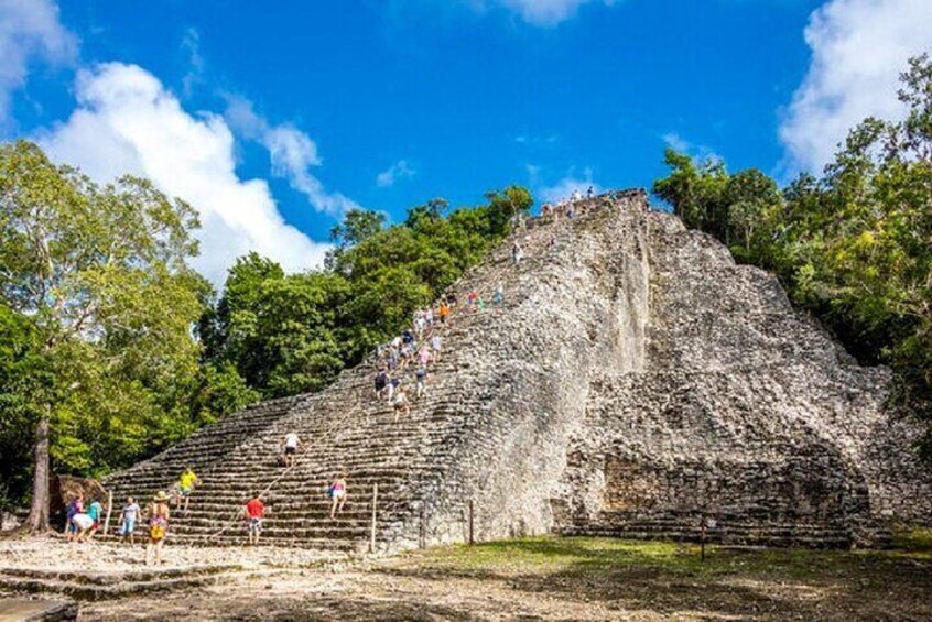 Full Day Guided Tour to Coba Maya Ruins incl. Lunch