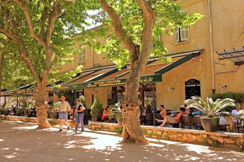 Main square of Saint Paul de Vence