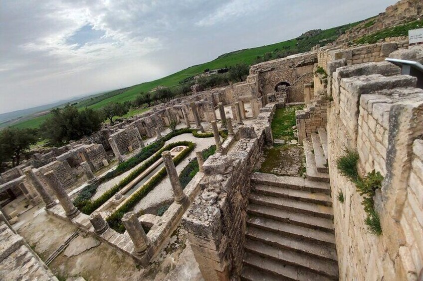 Guided Tour Dougga BULLA REGIA and TESTOUR From Tunis