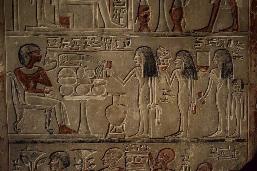 Hieroglyphic Writings In The Valley Of Kings 