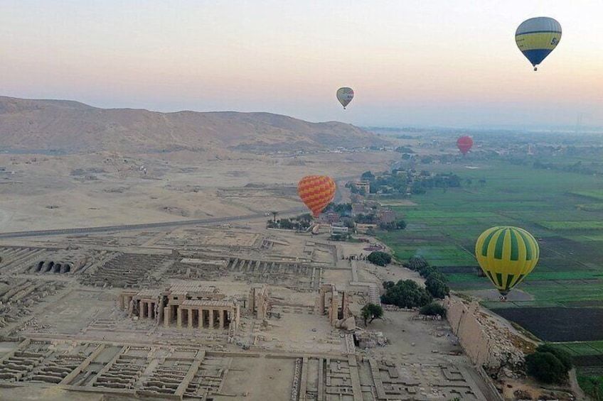 Balloon Tour in the West Bank of Luxor