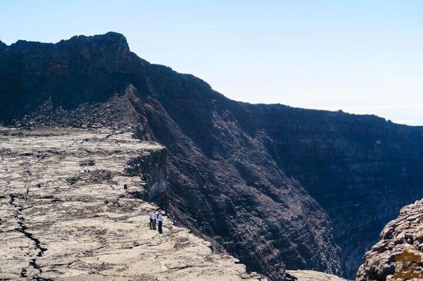 Off-trail hike Piton de la Fournaise