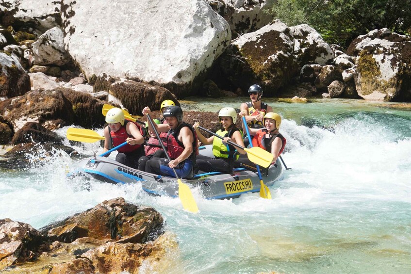 Picture 23 for Activity Bovec: Soča River Rafting Adventure with Photos and Drink