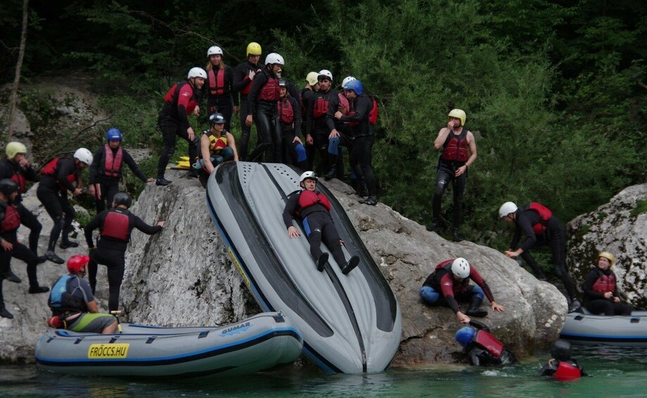 Picture 17 for Activity Bovec: Soča River Rafting Adventure with Photos and Drink