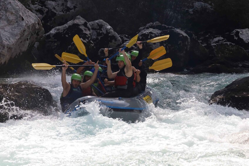 Picture 29 for Activity Bovec: Soča River Rafting Adventure with Photos and Drink
