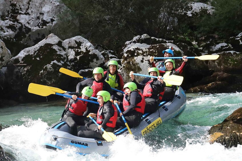 Picture 26 for Activity Bovec: Soča River Rafting Adventure with Photos and Drink