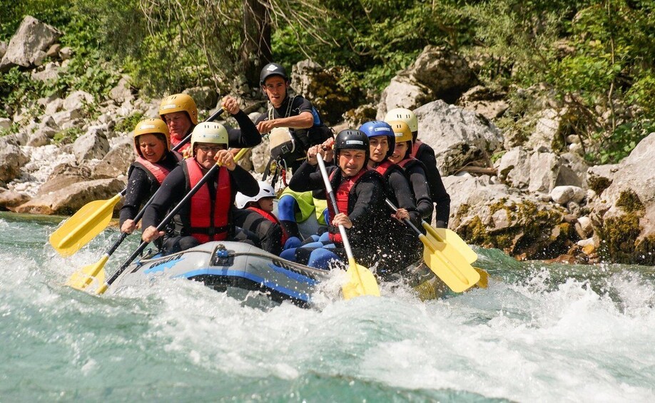 Picture 16 for Activity Bovec: Soča River Rafting Adventure with Photos and Drink