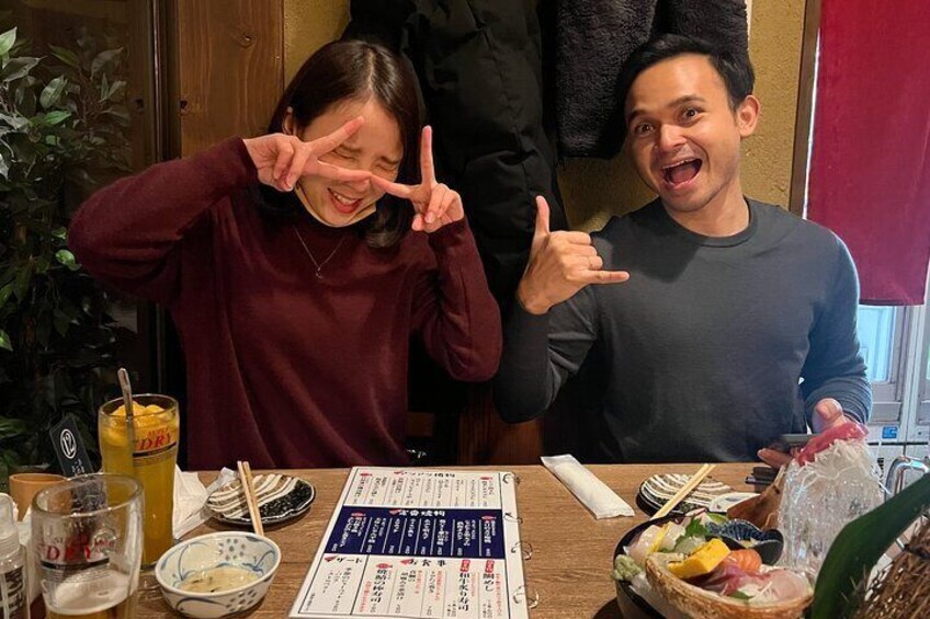 Osaka Local Bar Crawl in Dotombori & Uranamba Area