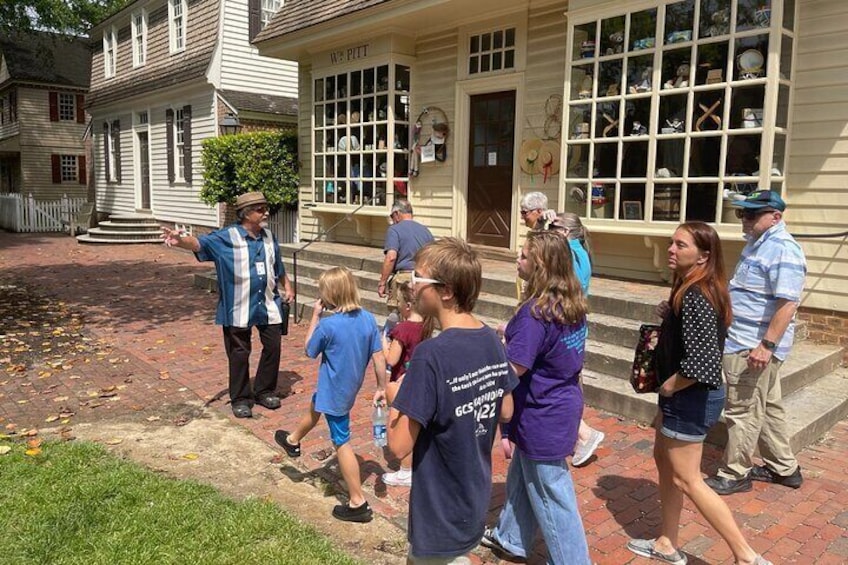 History of Slavery Tour in Williamsburg