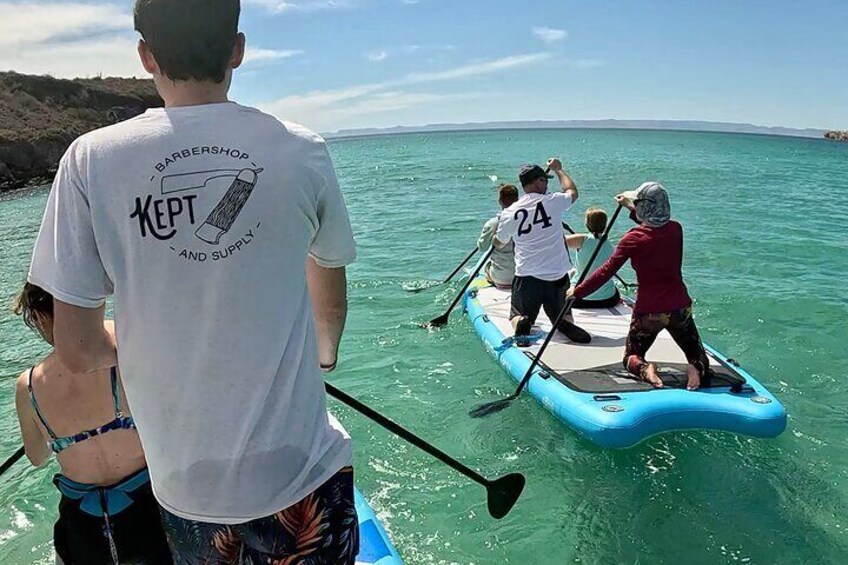 Paddleboarding Espiritu Santo Island