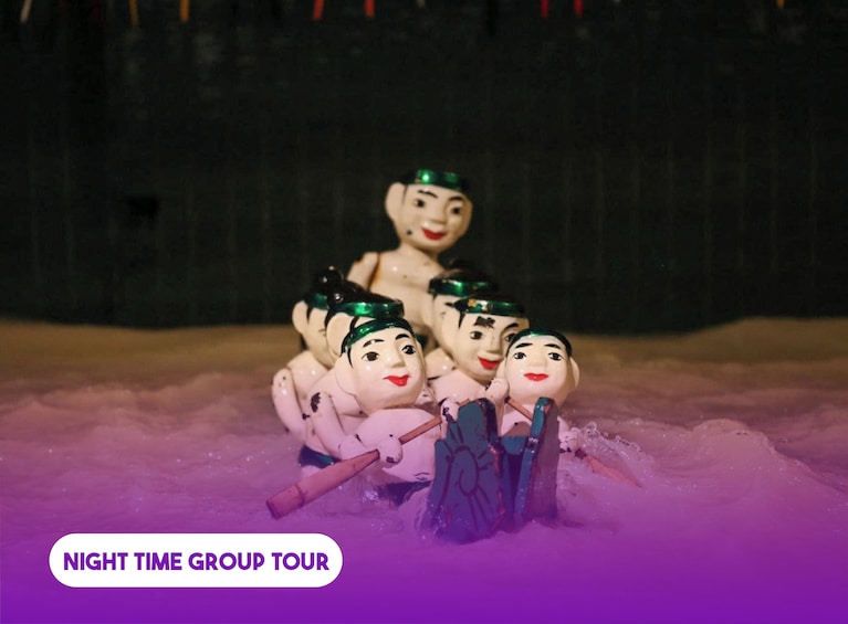 Authentic Vietnamese Dinner And Water Puppet Experience