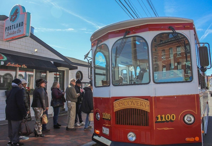 Picture 3 for Activity Portland, Maine: Sightseeing Trolley Tour with a Guide