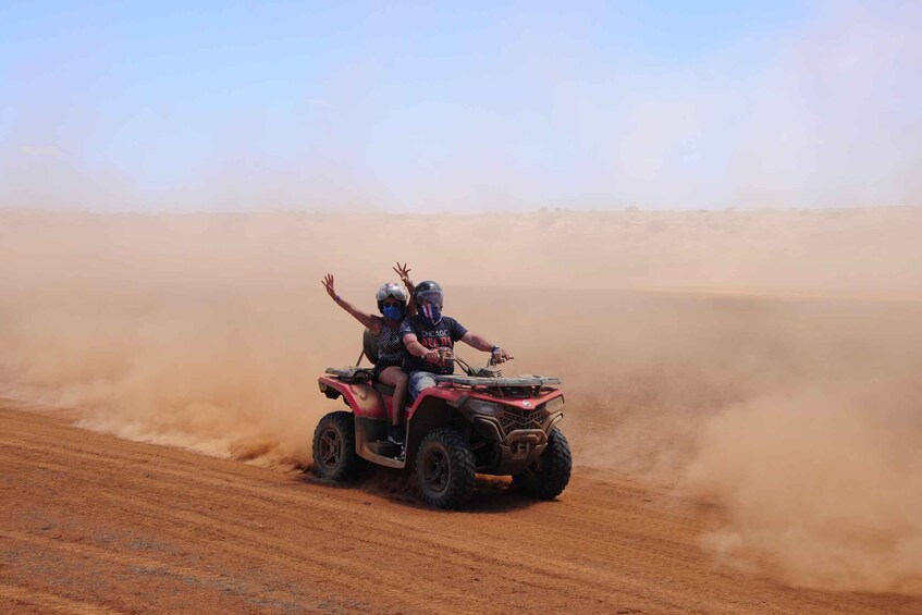 Picture 1 for Activity Boa Vista: Off-Road Quad Bike to Santa Monica & Caves