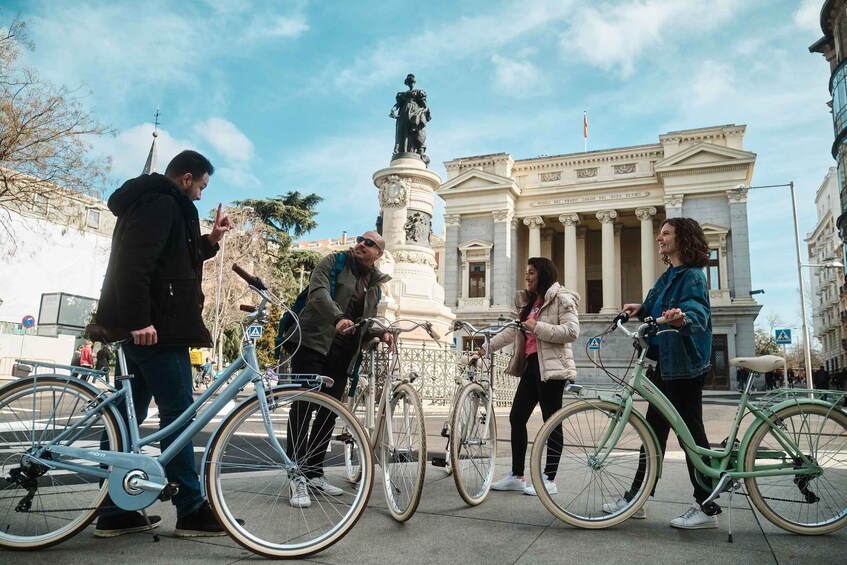 Picture 2 for Activity Madrid: City Highlights Guided Vintage Bike Tour