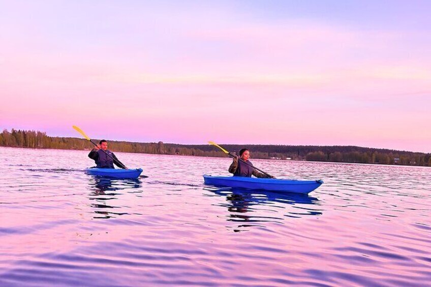 Lapland Kayak Adventure in Rovaniemi