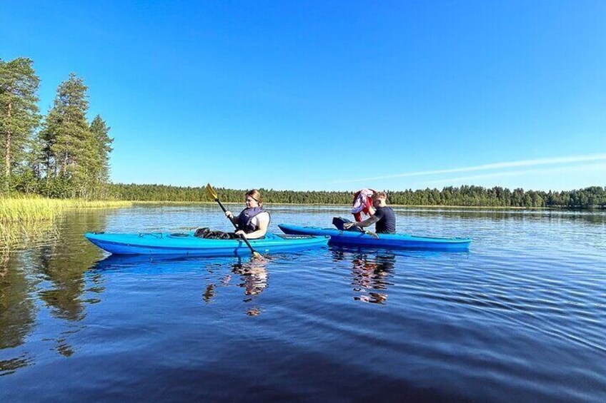 Lapland Kayak Adventure in Rovaniemi