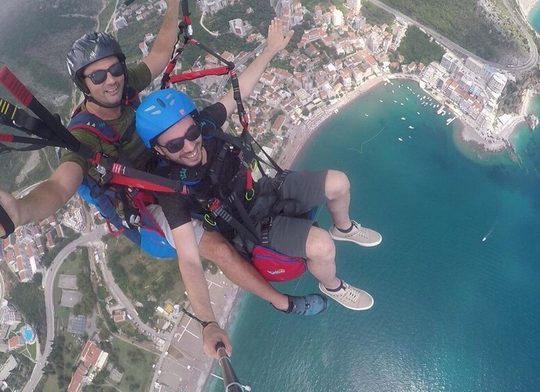 Picture 2 for Activity Budva: Paragliding Flying Experience