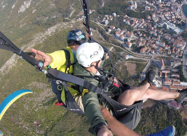 Picture 4 for Activity Budva or Petrovac: Paragliding Experience
