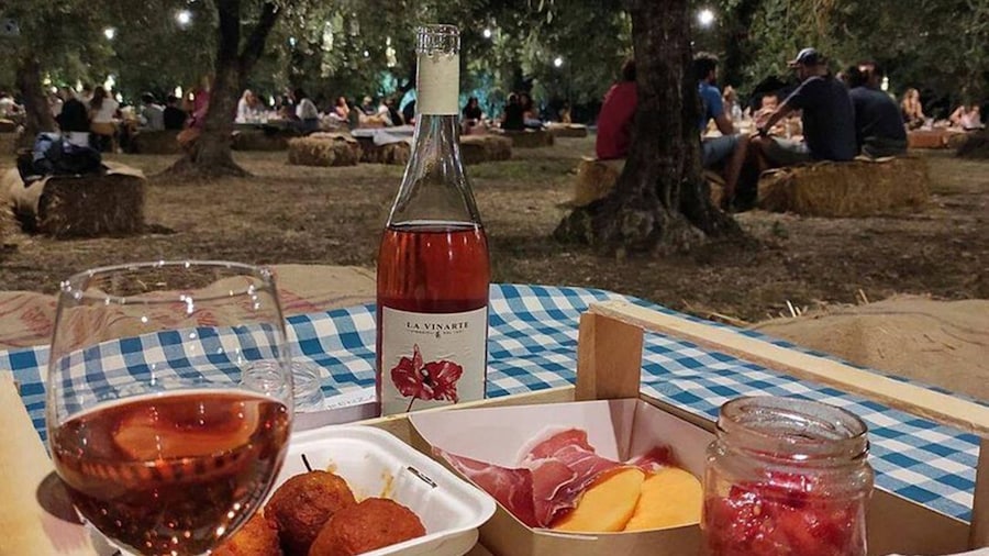 Santa Maria Imbaro: La Vinarte Picnic Under the Moonlight