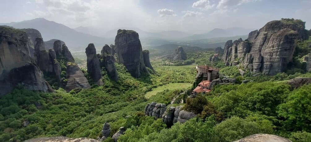 Picture 1 for Activity From Athens: Meteora Caves & Monasteries Day Trip by Train