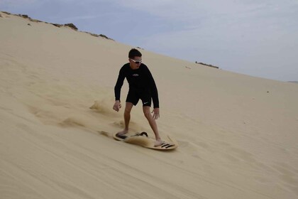 From Boa Vista: Sandboarding Adrenaline down the big Dunes