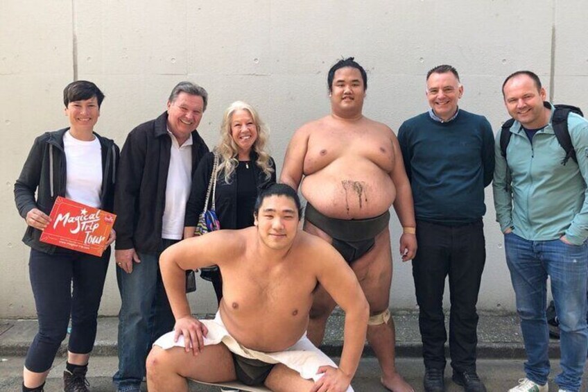 [April 2023] Watch Sumo Wrestler's Morning Pracetice in Tokyo