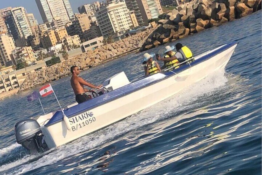 Private Beirut City Tour with Boat Ride at Raouche Rock
