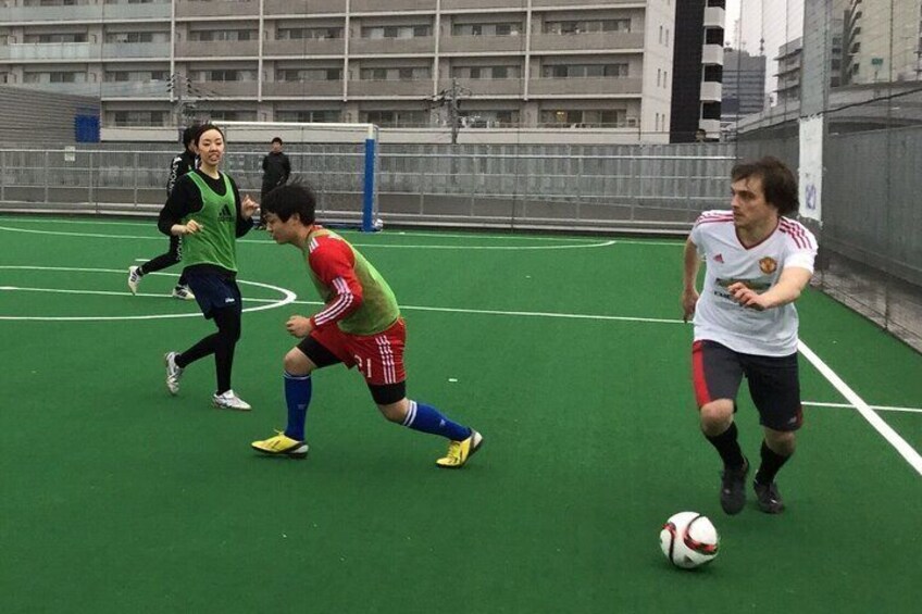 Futsal in Osaka with Local Players