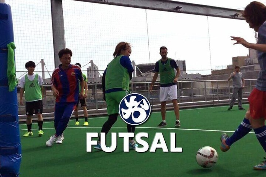 Futsal in Osaka with Local Players