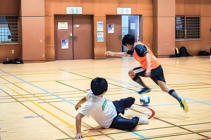 Futsal in Osaka with Local Players