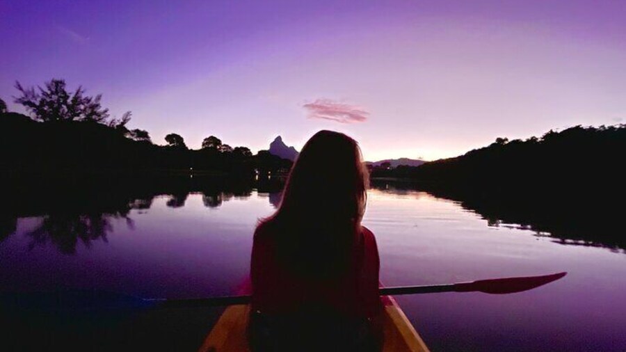 Mauritius Guided Sunrise Kayak Tour on the Tamarin River