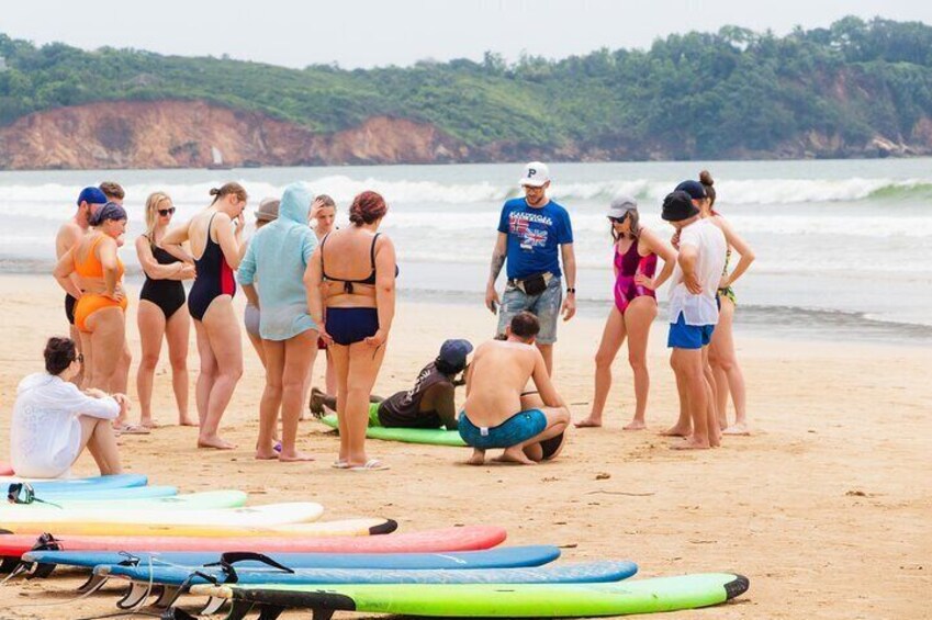 2 Hour Weligama Surfing Experience
