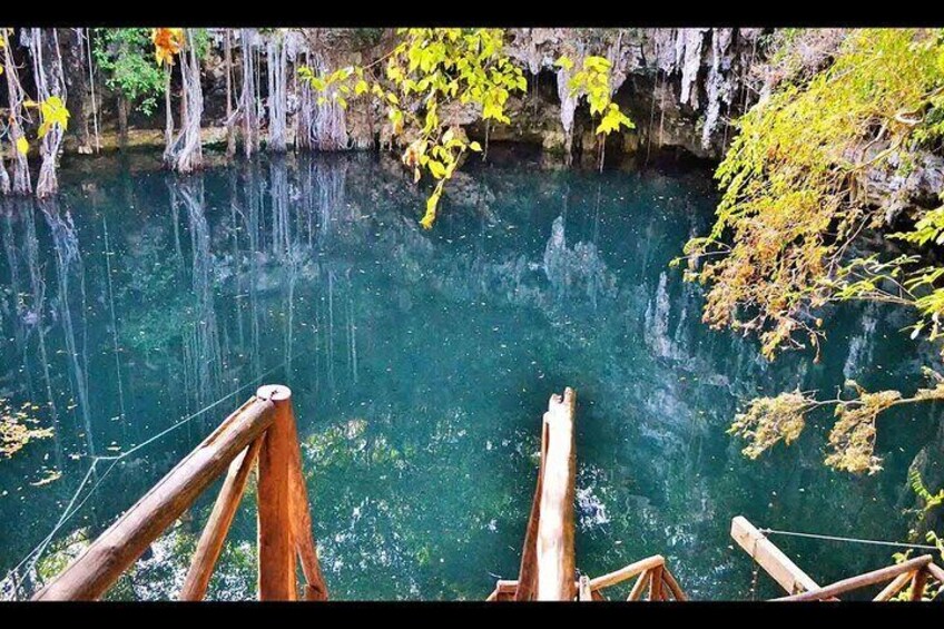 4 Places in 1 day Magic Towns Chichen Itza and Cenote