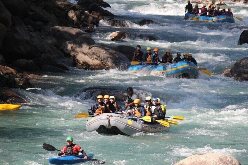 Trishuli River Rafting Day Trip From Kathmandu by Private Car