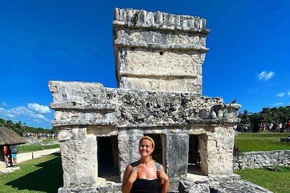 Full-day Tour Tulum Ruins, Cenote Suytun & Ahau Park from Merida