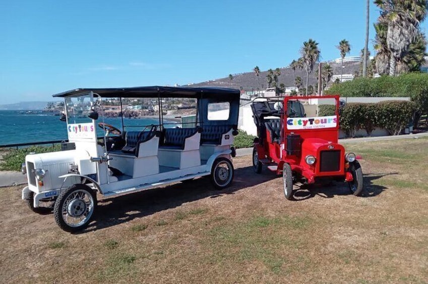 Trip to La Bufadora Blowhole and City Tour on Model T Replica Car