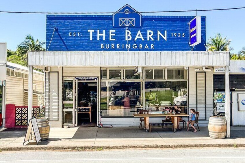 Great coffee and snack stop in Burringbar on the Northern Rivers Rail Trail