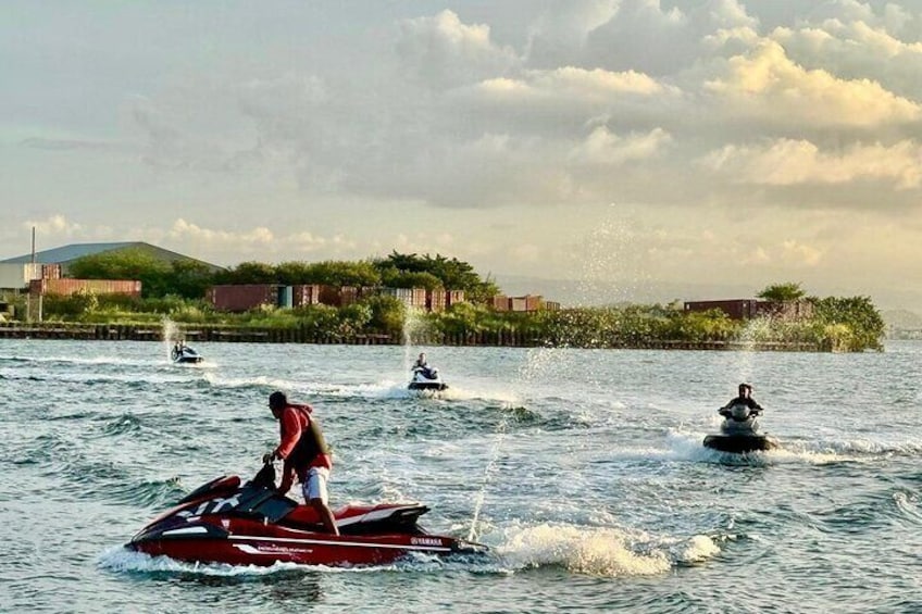 Jet Ski Tour through San Juan Bay