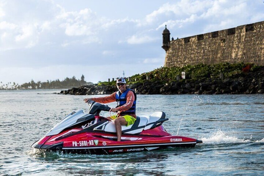 Have you ever seen someone unhappy on a jet ski?