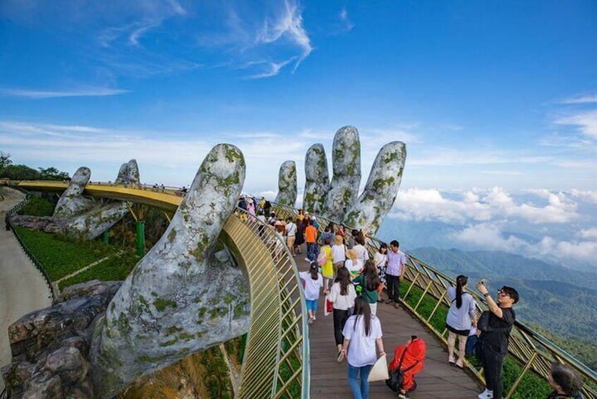 Ba Na Hills and Golden Bridge Small Group Full Day Tour