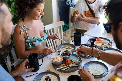 Tour de comida vegana en Tulum