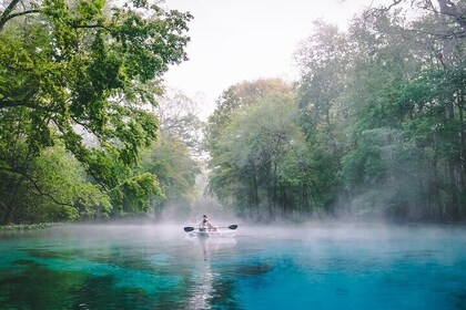 2 Hour Glass Bottom Guided Kayak Eco Tour in Gilchrist Blue