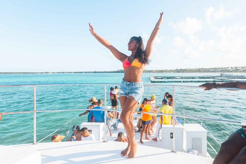 Picture 12 for Activity Punta Cana: Private Party Boat Cruise with Drinks and Snacks