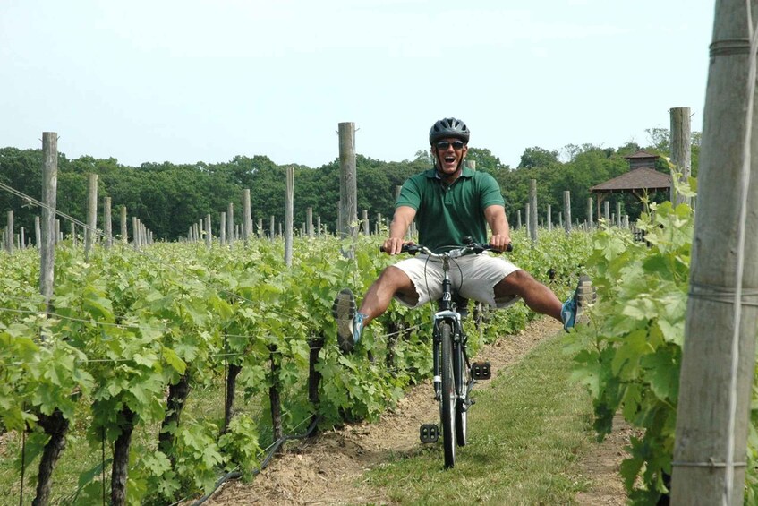 Picture 1 for Activity Mattituck: Long Island Private Guided Bike Tour & Tastings