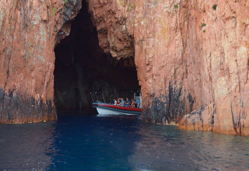 Picture 8 for Activity Sagone: Sunset Cruise to Calanques of Piana with Aperitif