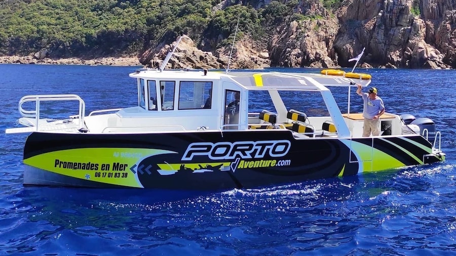 From Porto: Piana Creeks, Scandola on Family Boat